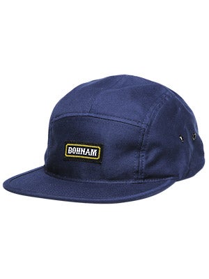 Bohnam Charter Camper 5 Panel Hat Navy Adj.