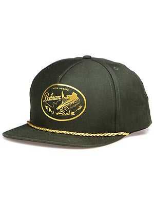 Bohnam Gettin' Hooked Trucker Hat Hunt Grn Adj