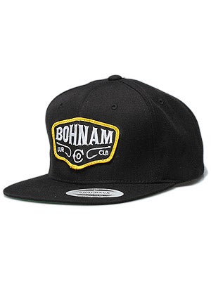 Bohnam Lure Club Snapback Hat Black Adj.