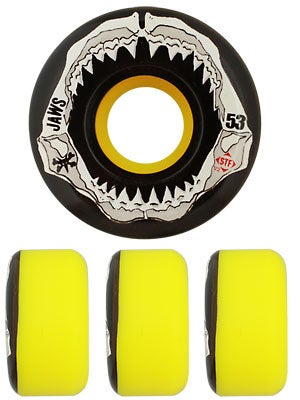 Bones STF Jaws Grill Yellow V2 Wheels