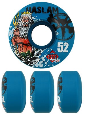 Bones STF Haslam Poseidon Blue V3 Wheels