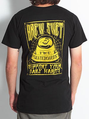 Brew Swet Daily Habits Tee Black MD
