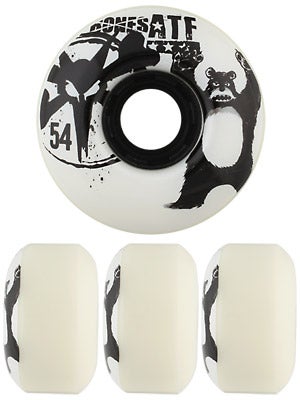 Bones ATF Da Bear White Wheels
