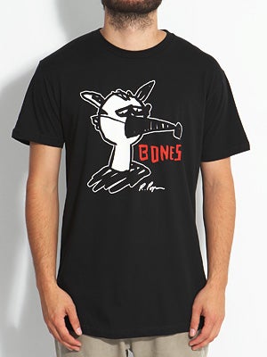 Bones El Raton Tee Black MD