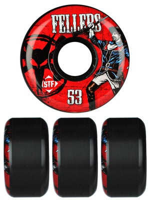 Bones STF Fellers Frontier Black Wheels