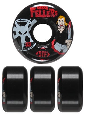 Bones STF Fellers Vee Bro Black Wheels