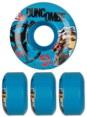 Bones STF Duncombe Bork Blue V1 Wheels