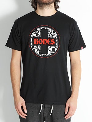 Bones Swiss Multi Circle Tee Black SM