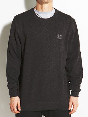 Bones Crew Neck Sweatshirt Black SM