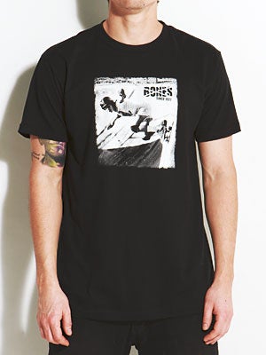 Bones Roots Tee Black SM