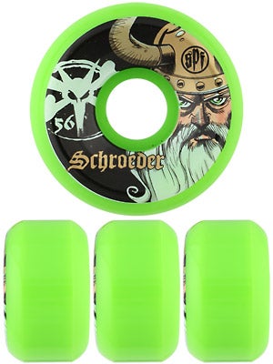 Bones SPF Schroeder Odin Green Wheels