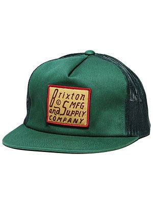 Brixton Angler Hat Dark Green Adj.