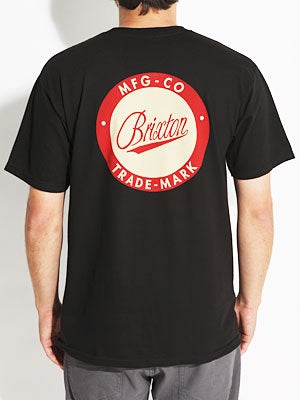 Brixton Alan Tee Black SM