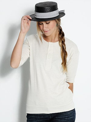 Brixton Autumn Girl's Hat Black Straw SM