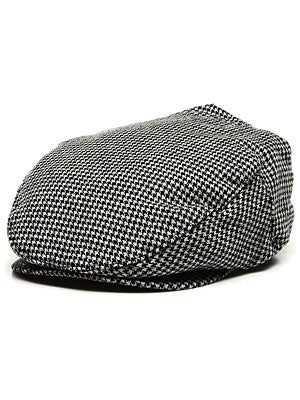 Brixton Barrel Hat Black/Grey Houndstooth LG