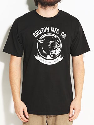 Brixton Brute Tee Black/White SM