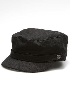 Brixton Busker Black Herringbone Twill LG