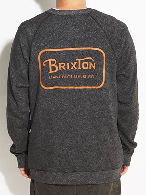 Brixton Coda Crew Sweatshirt Black SM