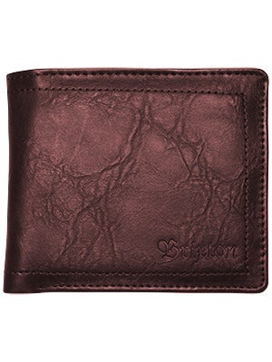 Brixton Chord Wallet Brown