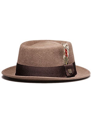 Brixton Dapper Fedora Camel Felt SM