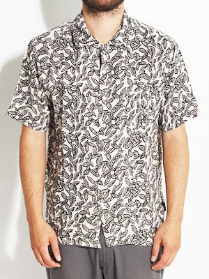 Brixton Griffin Woven Shirt Black/Natural LG