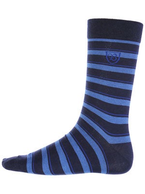 Brixton Gordon Socks Blue