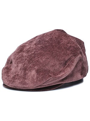 Brixton Hooligan Hat Brown Corduroy LG