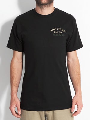 Brixton Level Tee Black MD
