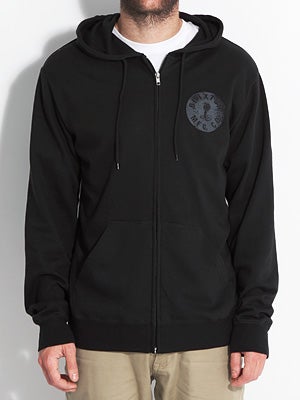 Brixton Hyde Hoodzip Black SM