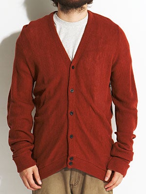 Brixton Miles Sweater Rust MD