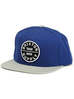 Brixton Oath III Hat Blue/Grey Adj.