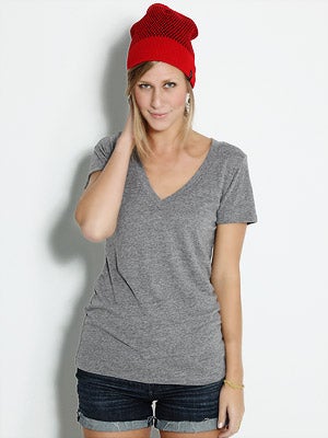Brixton Peak Girl's Beanie Red/Black