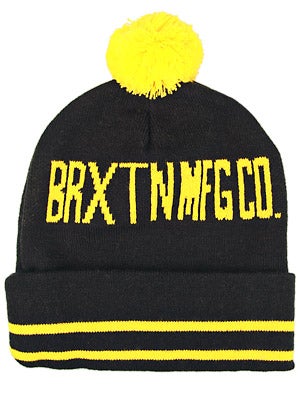 Brixton Quin Beanie Black/Yellow