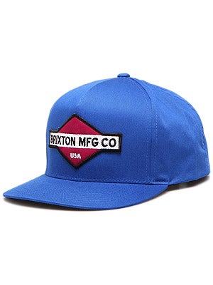 Brixton Station III Hat Blue Adj.