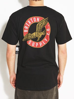 Brixton Stride Tee Black MD