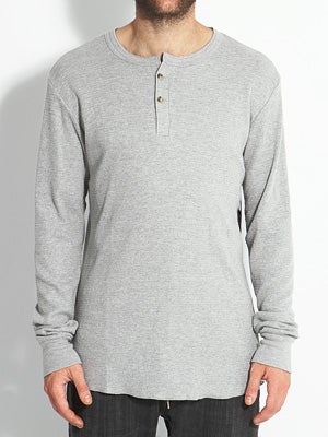 Brixton Tomlin Thermal Shirt Grey XL