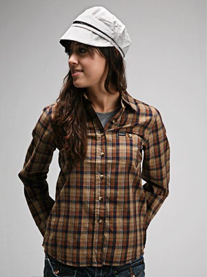 Brixton Tumble Girl's Hat Cream/Blk MD