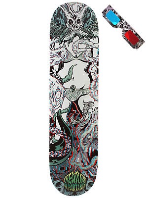 Creature Partanen Ritual 3D Deck  8.1 x 31.9