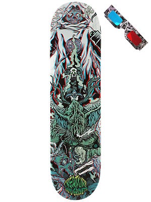 Creature Gravette Ritual 3D Deck  8.1 x 31.9