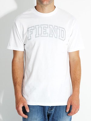 Creature Fiend Tee White MD
