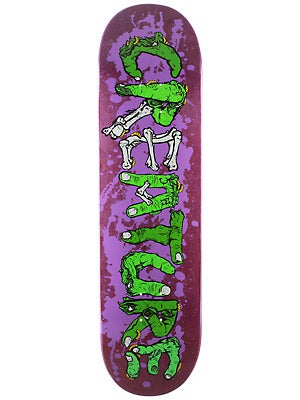 Creature Gang Sign Purple Deck  8.375 x 32