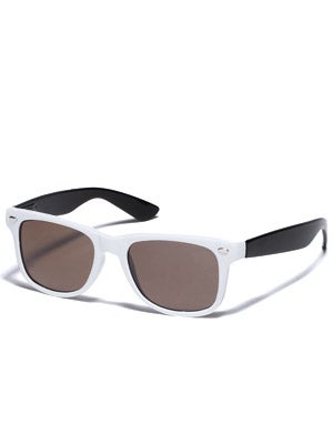 Chocolate Chunk Sunglasses White/Black