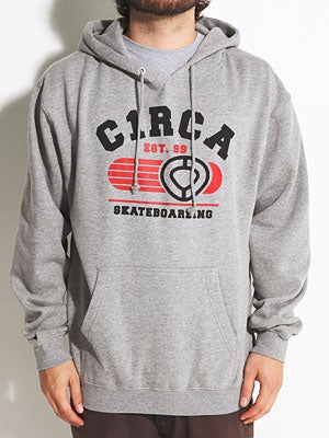 Circa Endzone Hoodie Heather Grey/GRH SM