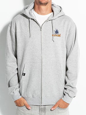 Cliche Gonz Skull Hoodzip Heather Grey MD