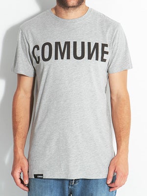 Comune Type Premium Tee Heather Grey MD