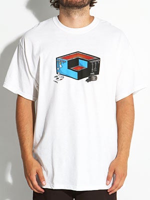 Consolidated BB Cube Tee White MD