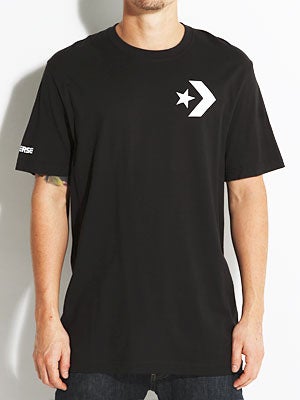 Converse Star Chevron Tee Black/White SM