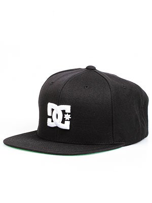 DC Back To It Starter Hat Black/White/BKW Adj.