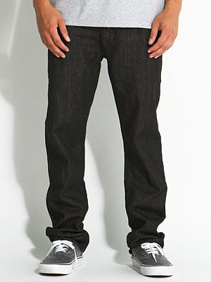 Core Straight Jeans Black Rinse 34x32