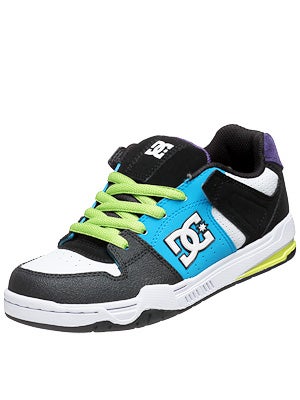 DC Kids Mongrel Shoes  Black/Turquoise/Lime